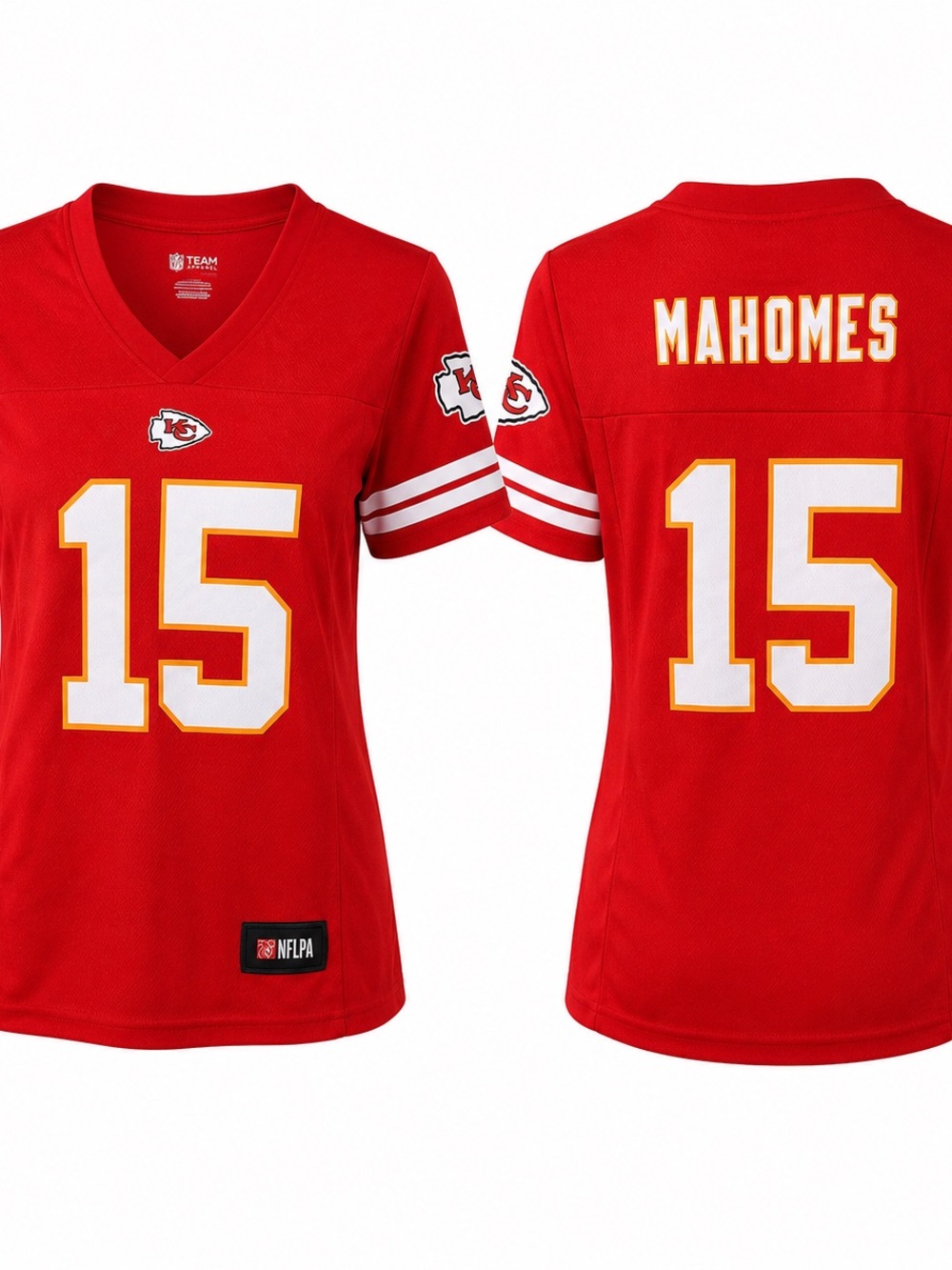 NWT NFL Team Apparel Kansas City Chiefs Patrick Mahomes #15 Jersey Women’s S